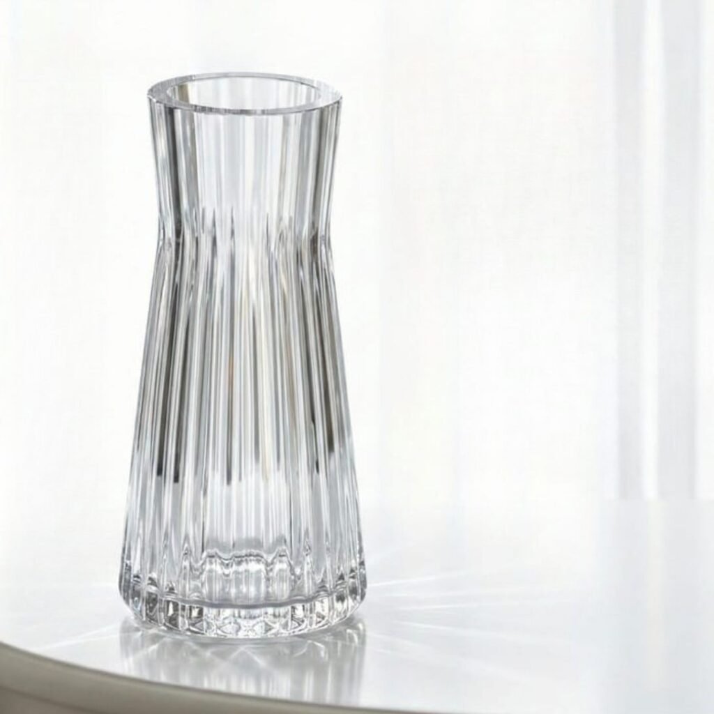Vase Raffiné en Verre