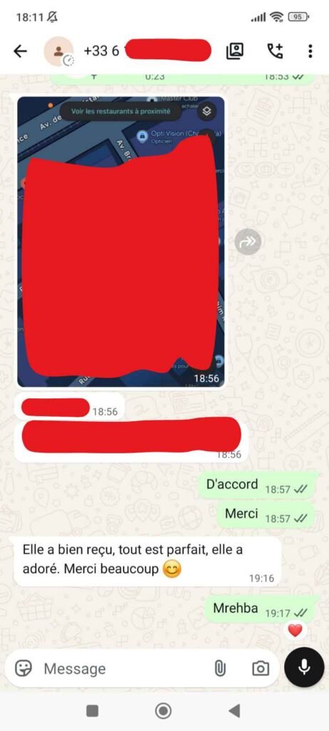 Avis de nos clients - Fleuriste Rabat